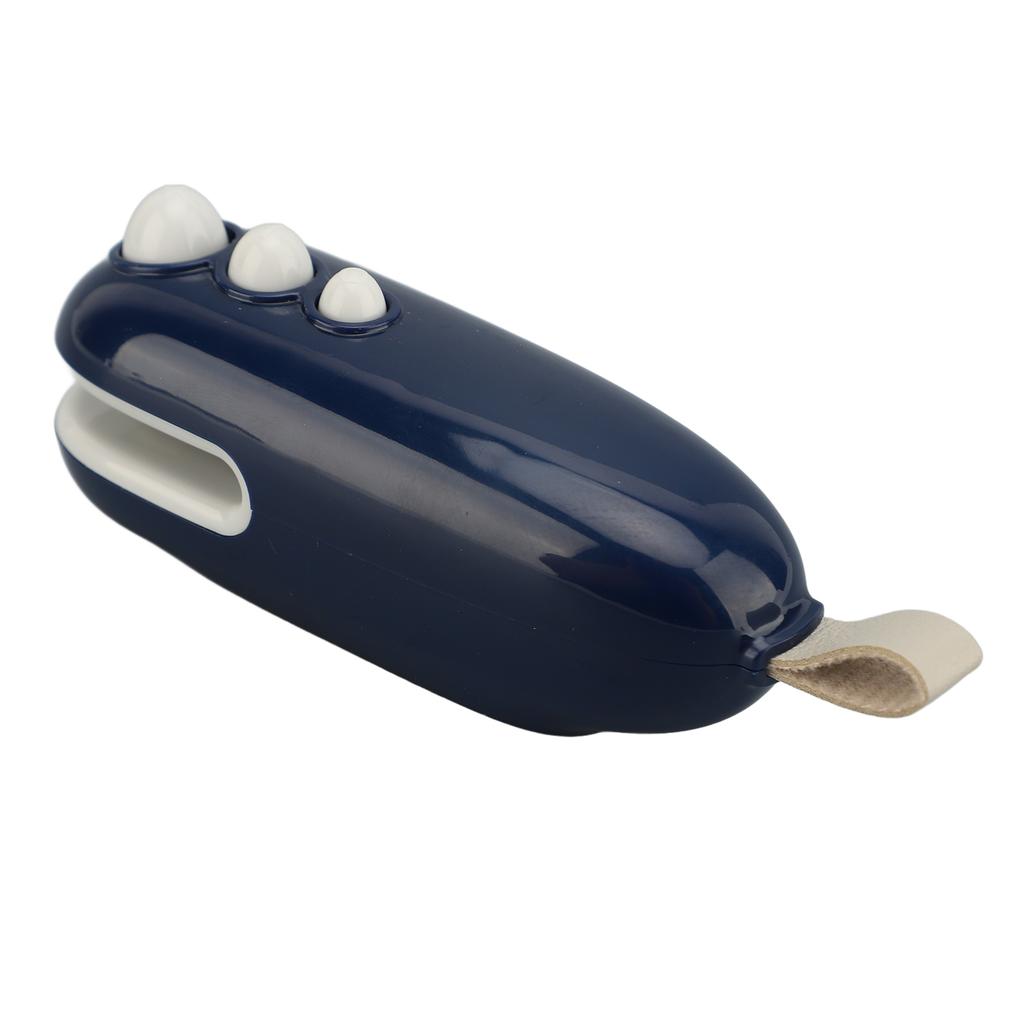 Mini Beutelversiegler Wiederaufladbarer Tragbarer Hand-Heißvakuumiervakuumierer und Schneider für Plastiktüten Snack