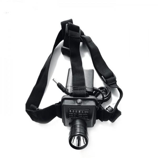 LED Safety Helmet with High-Intensity Spotlight for Flood Control and Rescue