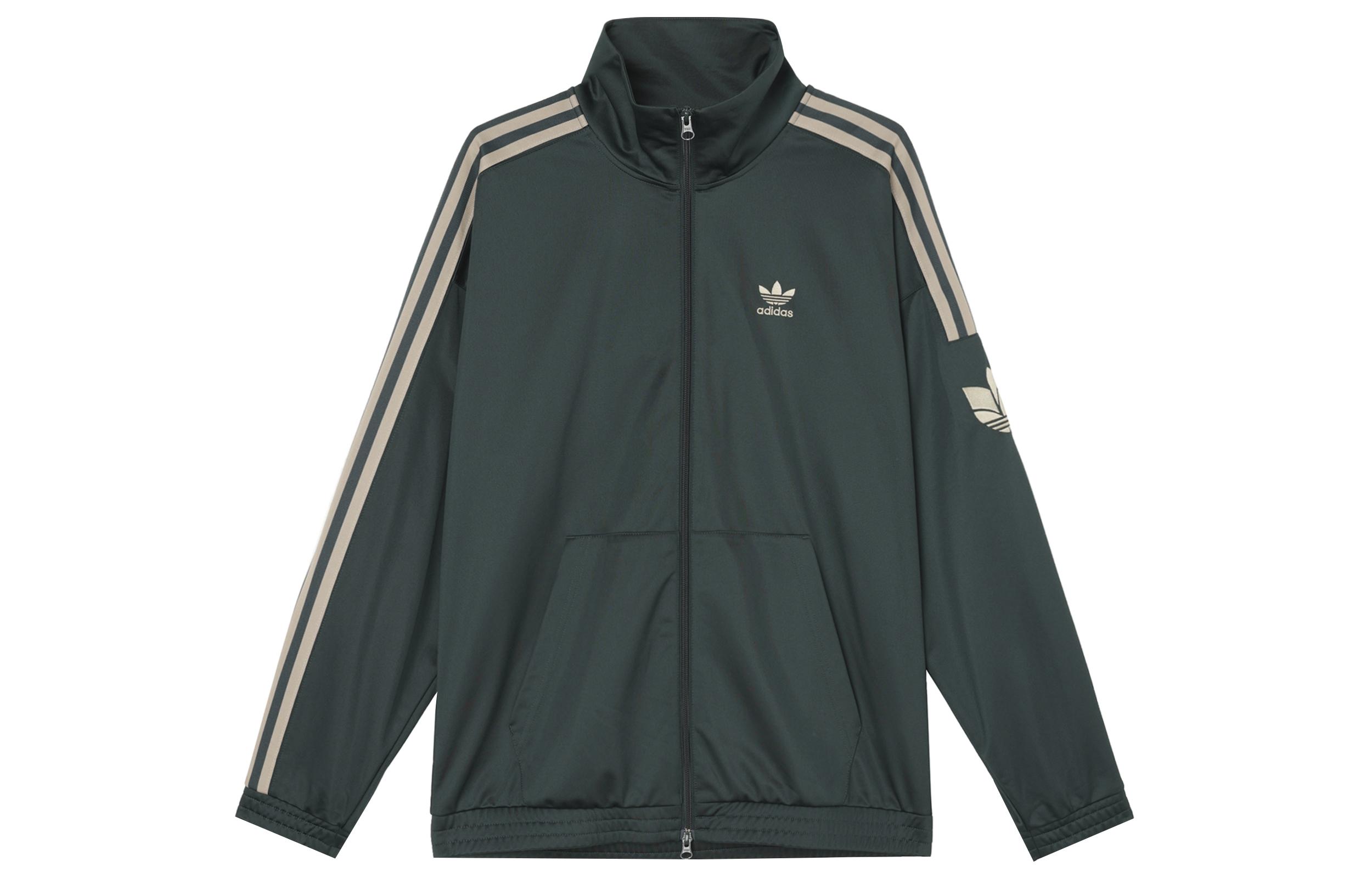 Adidas Originals RETRO Jacket Unisex Dark Green JL8400 2XL