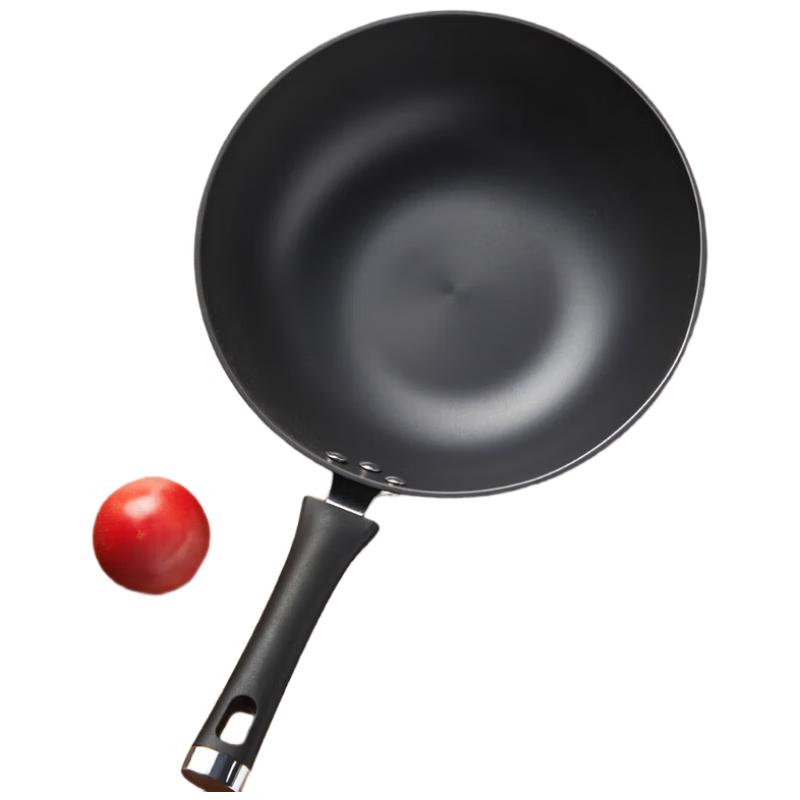 Chui Da Huang 30cm Nitrided Cast Iron Wok