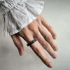 Серебряное кольцо с натуральным сапфиром 3.583ct, вес изделия 3,12 гр (2202417)