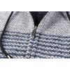 Men's Plush And Thick Color Matching Sweater Men's Clothing Jacket Hooded Cardigan