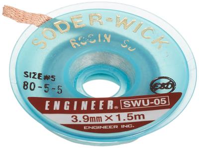 ENGINEER Engineer Solder Wick Solder Blotting Wire X 3.9mm 1.5m SWU-05