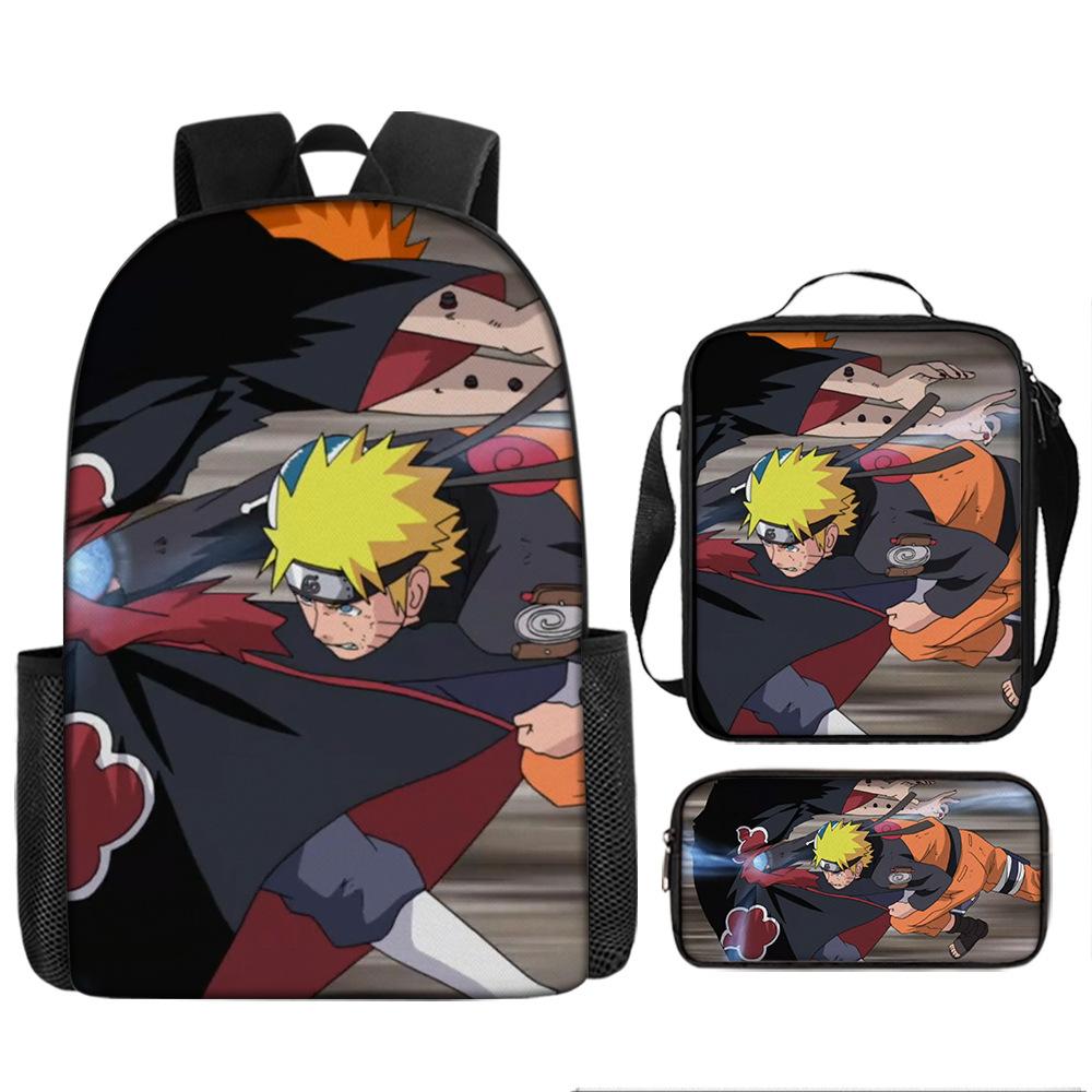Naruto Large Capacity Backpack Primary School Students 3rd To 6th Grade Junior High School Girls Backpack