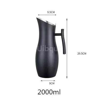 304 Stainless Steel Pot Cold Water Boiled Cup Pot Golden Gold Ice Cold Freeze Kettle BEER JAR Bar Fruit Juice Red Wine Divider