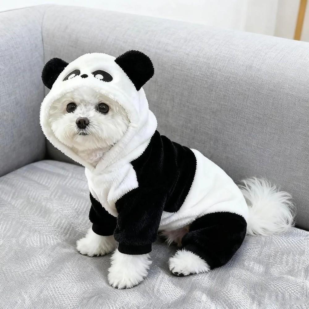 Thicken Panda Dog Costume Costume Design Four Legs Dog Outfit New Thicken Dog Apparel Outdoor Walk