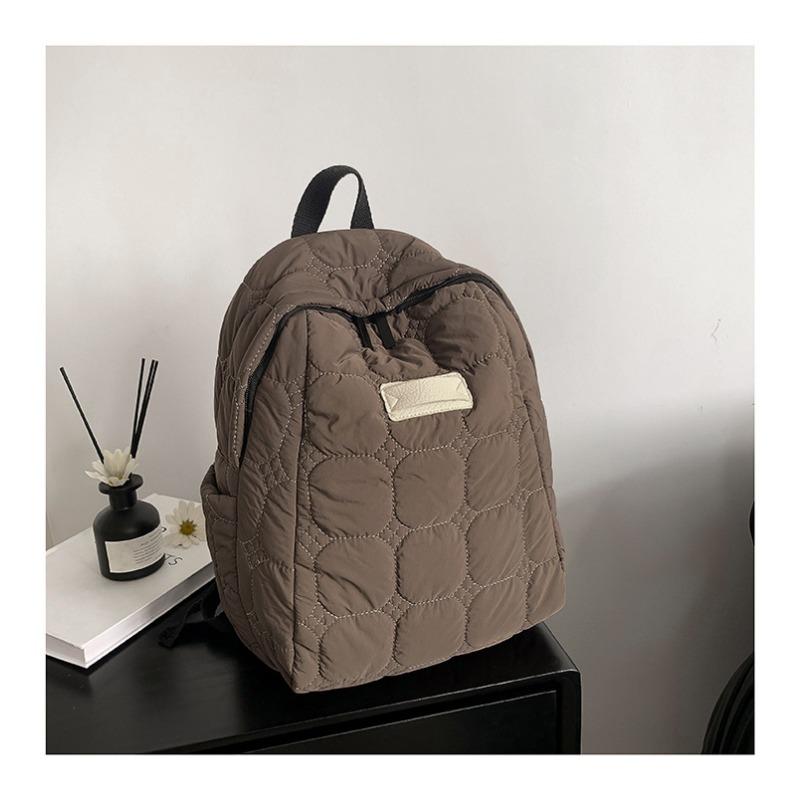 

Хлопковый рюкзак для одежды новый свежий рюкзак женский простой повседневный легкий водонепроницаемый рюкзак кофейный