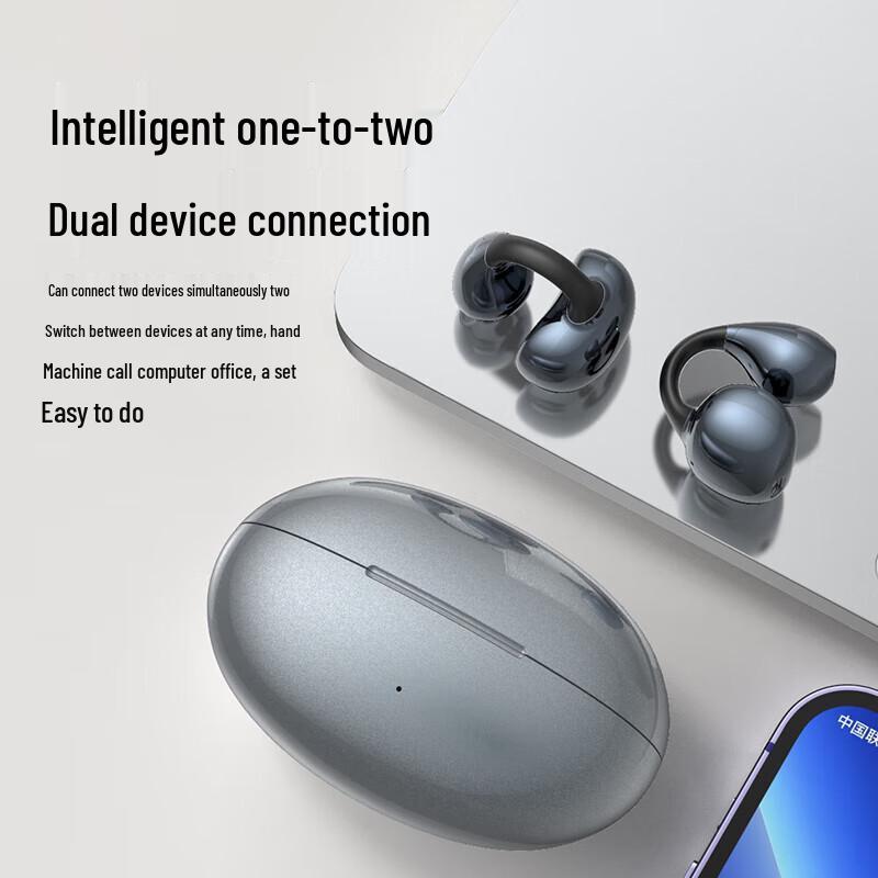 Lanston TS20 Open-Ear Clip Bluetooth Headphones