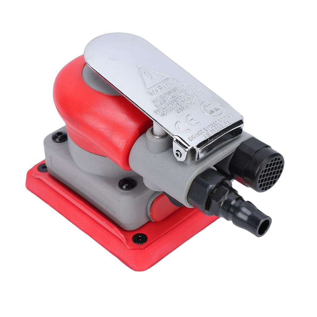 Pneumatic Random Orbital Sander Small Light Weight 5mm Diameter Orbit 10000rpm Polisher Machine for Stone Rectangle 75