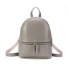Style Women's Backpack Casual Student Mini Leather Solid Backpack Schoolbag Girls Gift Shoulder Bag