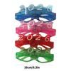 Glowing LED Eyewear For Cosplay Event Practical Plastic Frame Adjustable Fit Adults Kids Costume Props