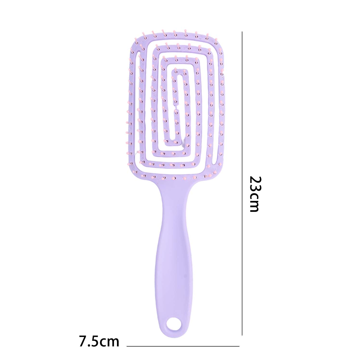 

1Pcs Elastic Massage Comb Hollow Cushion Hair Brush Scalp Massage Combs Hair Styling Detangler Fast Blow Drying Detangling Tools