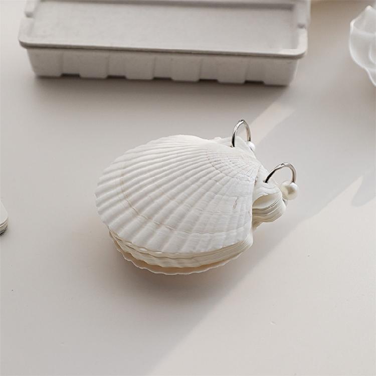 Stationery Notebook Cute Shell Shape Binder Notepad Refillable Notebook Journal Notepads School Office Supplies