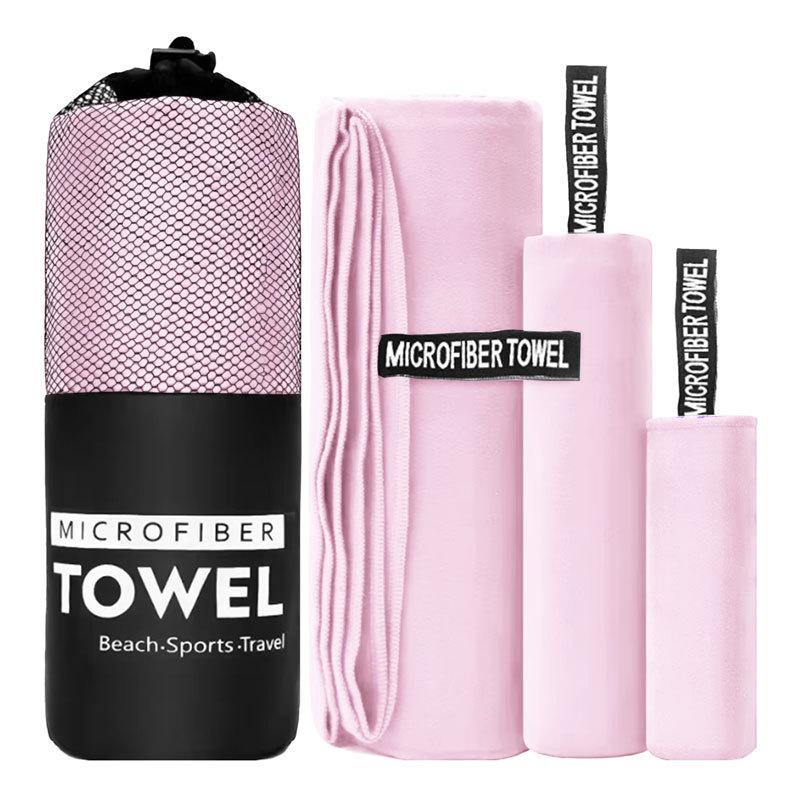 3PC Fast Dry Sport Towel Multifunctional Travel Swimming Yoga Ultra Soft Lightweight Super Absorbent Microfiber Material for Gym