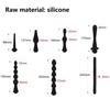 Douche Enema Vagina Anal Cleaning Switch Faucet Attachment Silicone Enema Syringe Shower Metal Butt Plug Nozzle Tip Gay Massager