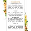 Shampooing Kératine Végétale Anti-Chute - Sans Sulfates, Bio, Shampooing Épaississant pour Femmes & Hommes, Hydratant & Humidifiant - Idéal pour la Chute de Cheveux