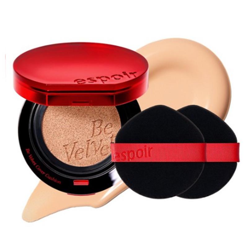 espoir Be Velvet Cover Cushion Set – Shade 20 Vanilla (13g + 2 Puffs)