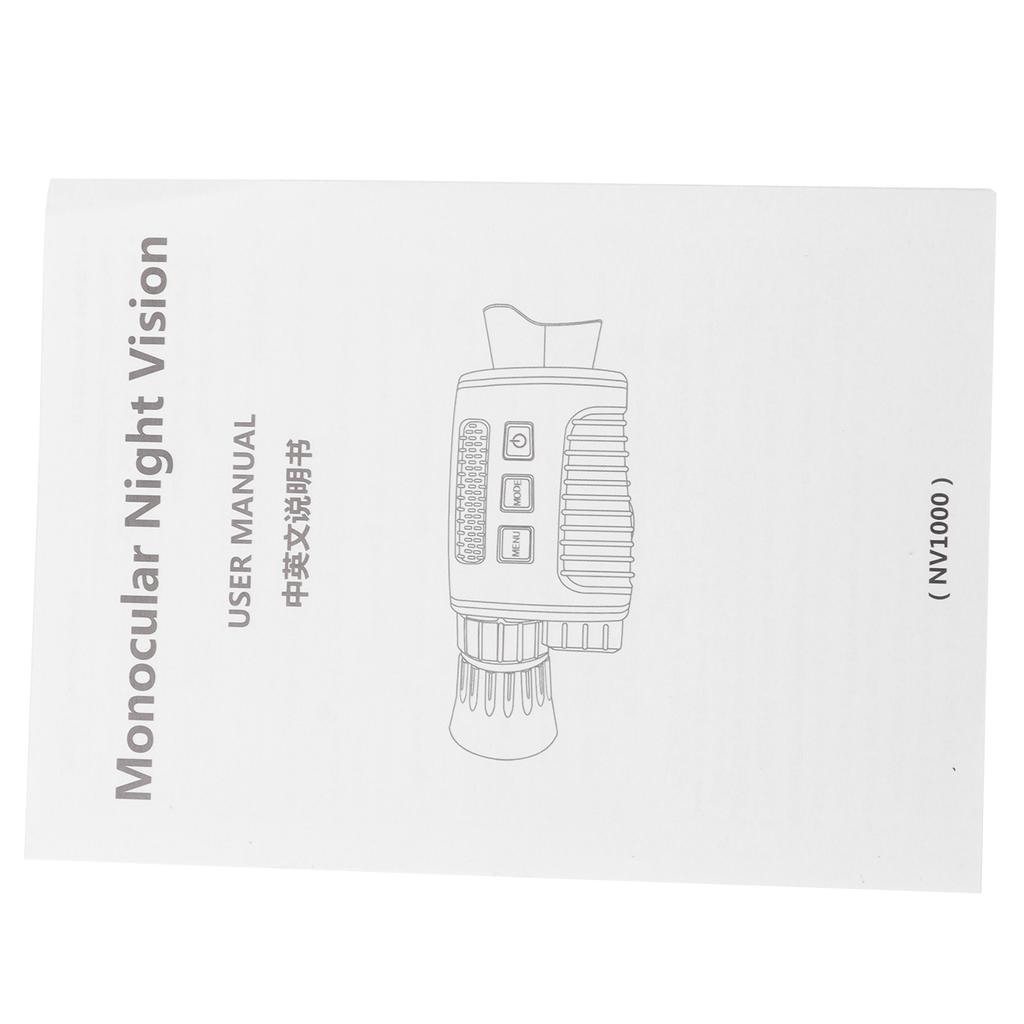 Monocular HD Infrared Digital Night   Device Black and White Night   for