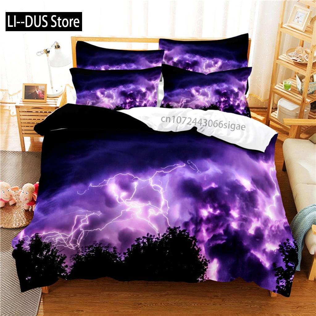 Starry Night Bedding Set Duvet Cover Set 3d Bedding Digital Printing Queen Size Bedding Set Fashion Design