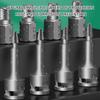 9/26Pcs Damaged Screw Extractors Set Stripped Screw Extractors Set for Broken Bolt Screw Extractors Removers Tool Extens