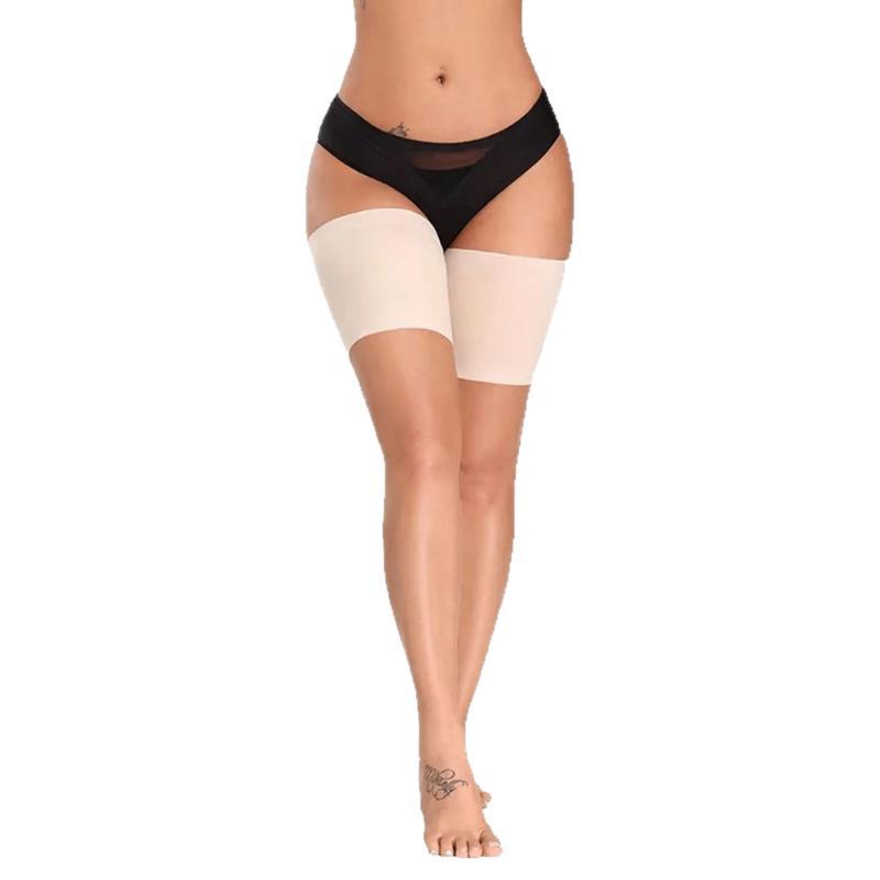 1 Pair Women Compression Thigh Covers Anti-friction Non-slip Durable Fabric for Cycling Climbing Outdoor Sports
