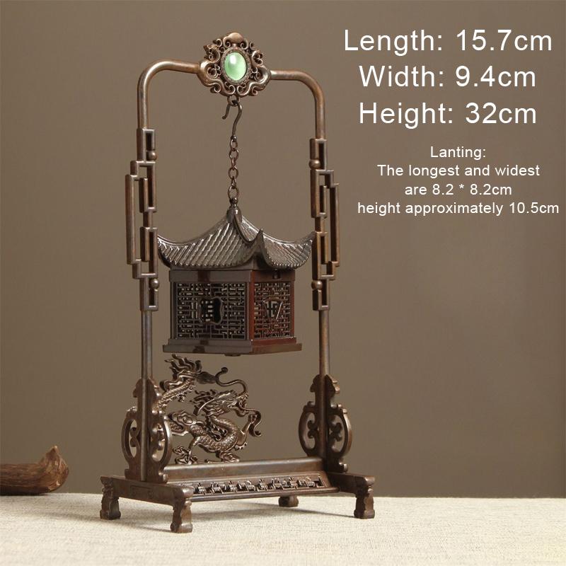 

Creative Suspended Incense Burner, Alloy Dragon Shaped Rack Indoor Zen Relic Tea Ceremony, Living Room Home Fragrance Stove, 1Pc