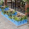 Outdoor Commercial Iron Flower Planter Box