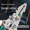 Key Brand Stainless Steel Multifunctional Electrician's Wire Stripper & Skinning Tool