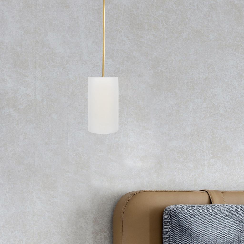 Clear Cylindrical Glass Shade Explosion-Proof for Pendant Floor Desk Lamp Wall Sconces Compatible E27 1.65 Hole 5.9x4.7x4.7in