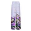 Women's Fashion Trend Printed Casual Loose Street Straight Leg Pants