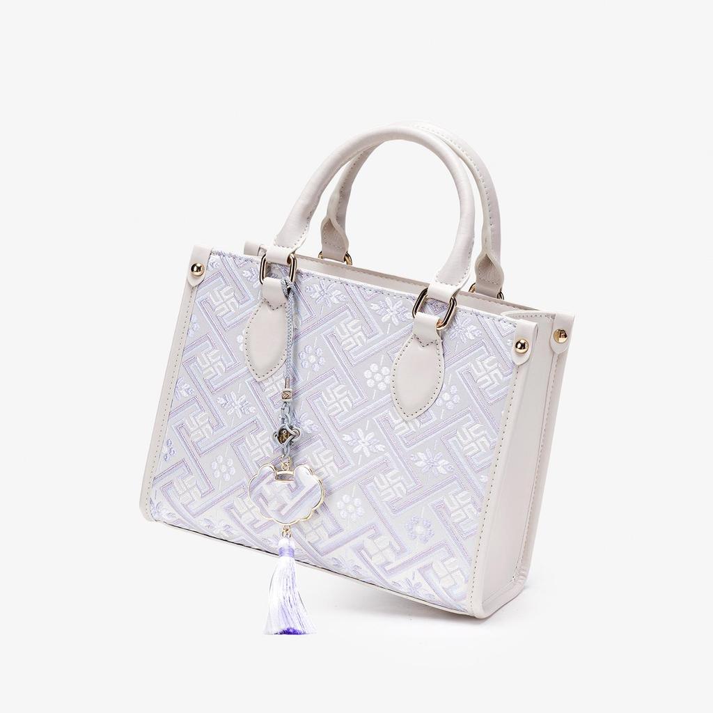 Guangxi Zhuang Brocade Women's Large Capacity Bag – 2026 High-End Shoulder, Crossbody, Handbag