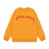 Mens Yellow Cotton Graphic Hoodie Loose Fit Streetwear Sweatshirt Casual Wear