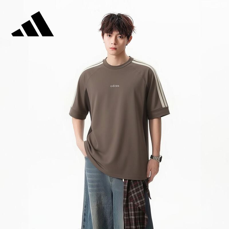 

Мужская летняя спортивная легкая футболка Adidas M