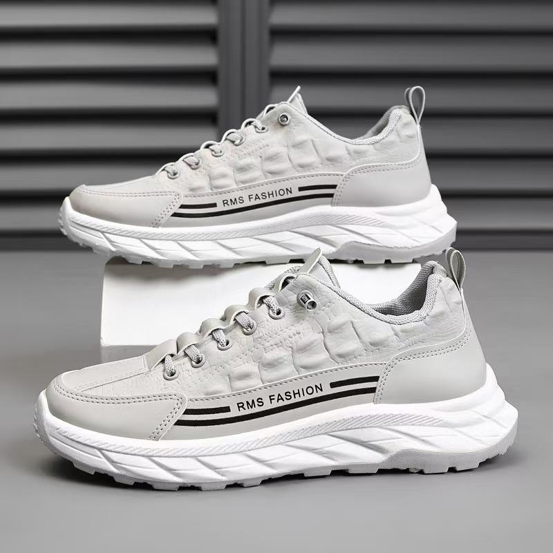 

Мужская обувь Форрест Гамп Новая весенне-осенняя повседневная обувь для бега и спорта Мужская трендовая обувь для папы Толстая подошва Увеличивающая рост Белая обувь 44