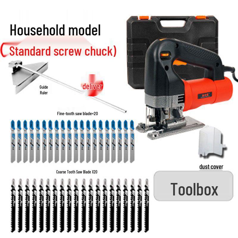 Industrial-Grade Multifunctional Reciprocating Scroll Saw - Electric Woodworking Jigsaw