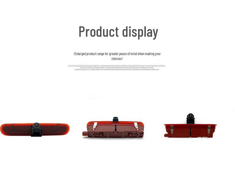 Volkswagen Caddy High Mount Stop Lamp Camera