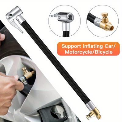 1 PC Connection Hose For In-car Rapid  Inflation Pump Extension Tube