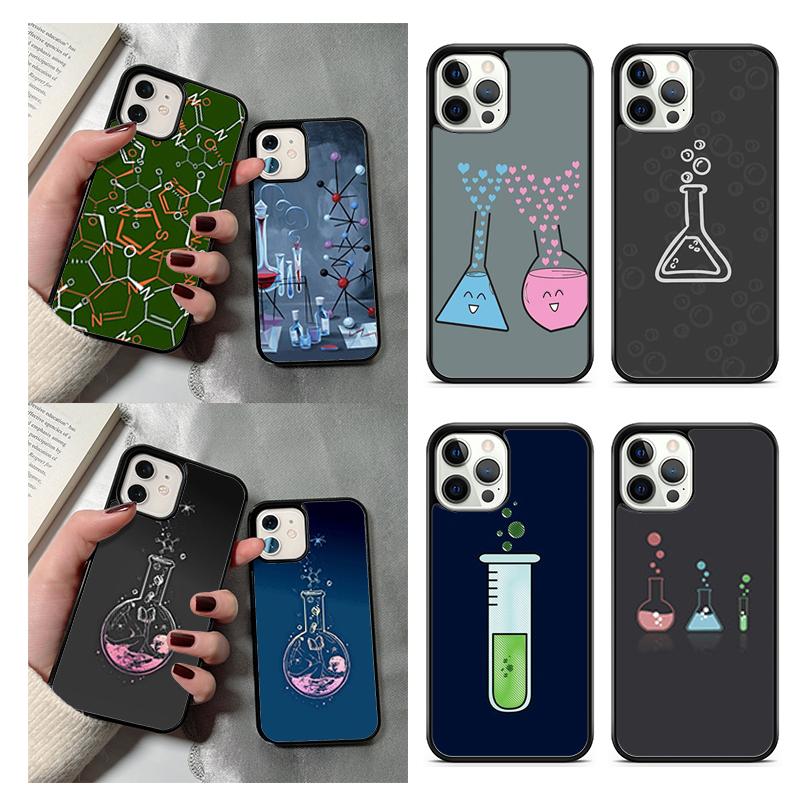 Science Chemistry Style Phone Case For iPhone 17 Air 13 12 14 15 16 Cover For Apple Pro Max 6S Plus Coque