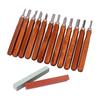 Wood Carving Knife Set 12Pcs Hand Carving Tool Set with Whetstone for DIY Sculpture Carpenter Experts and Beginners