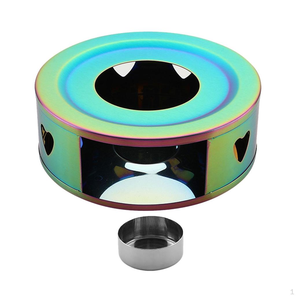 Coffee Tea Warmer Teapot Heater Hollow Frame Birthday Gifts Pots Warming Use Pot Heating Base