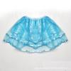 Children's Glow Angel Costume: Girl's Gauze Skirt with Flashing Wings and 20-Light Butterfly Design, 3-Piece Set.