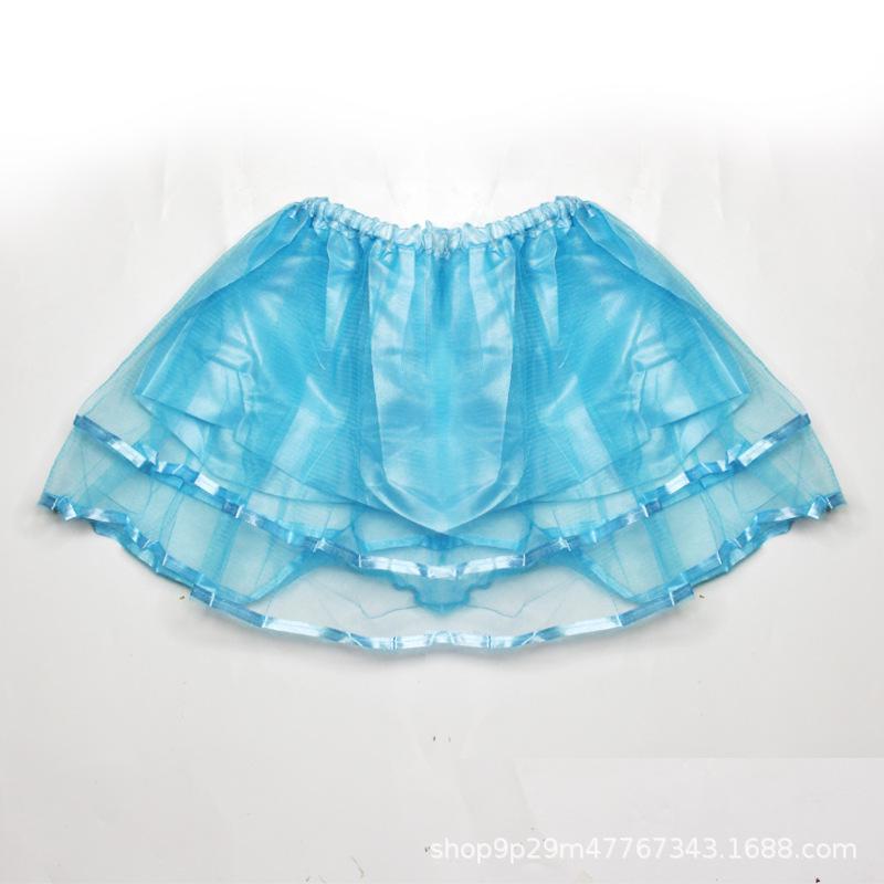 Children's Glow Angel Costume: Girl's Gauze Skirt with Flashing Wings and 20-Light Butterfly Design, 3-Piece Set.