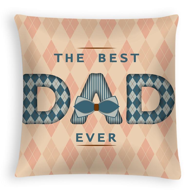 New Father's Day Pillowcases Are Stably Available for Holiday Home Sofa Cushions with Letter Prints