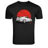 Retro Sports Car Sunset Graphic T-Shirt