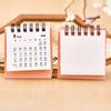 1 Stück 2025 Text-Tischkalender im alten Stil Studenten-Desktop-Dekoration Chinesischer Stil Mini-Kalender Plan Kleiner Tischkalender