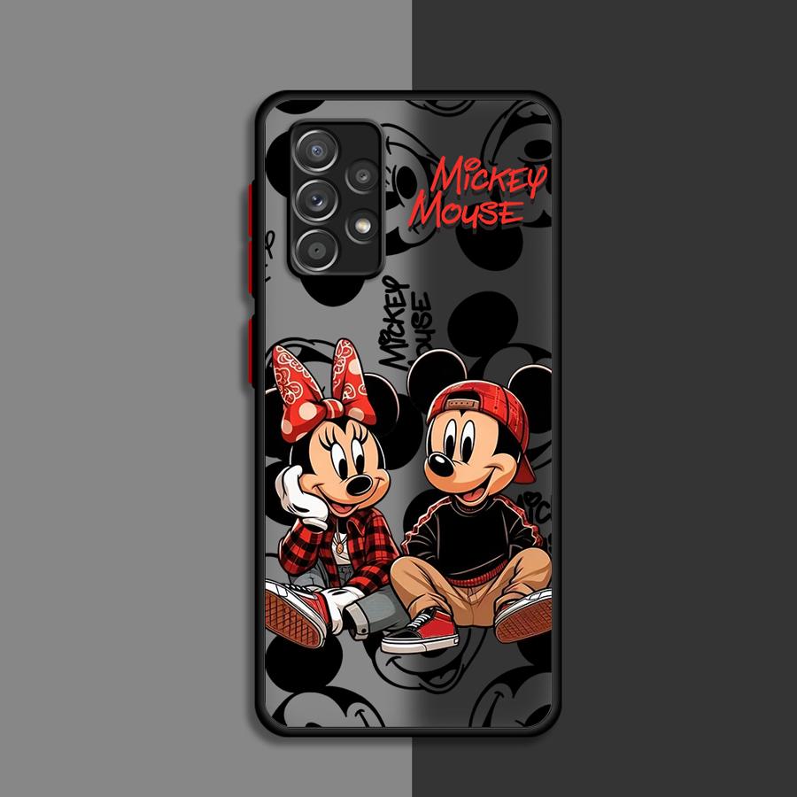 Disney Mickey Mouse Phone Case for Samsung A12 A13 A14 A15 A22 A23 A32 A52 A72 4G 5G A25 A33 A34 A35 A53 A54 A55 A73 5G A24 4G