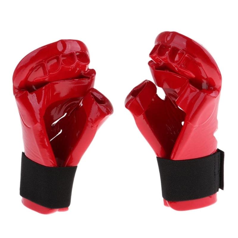 Karate Punching Boxing Gloves Kick Boxing Protectors Mitts Kids Child Taekwondo Parring Gloves Martial Arts Protectors