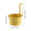 Kitchen Sink Strainer Basket Press Automatic Dumping Hangable Filter Fruit Vegetable Leftover Waste Draining Colander for Home