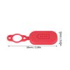 Waterproof Charging Interface Port Protector Cover Cap for XIAOMI MIJIA Electric Scooter Red