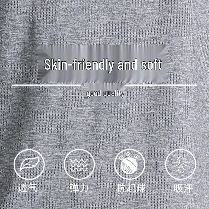 Men’s Quick-Dry Short Sleeve Sports T-shirt for Spring/Summer – Loose Fit for Outdoor Fitness and Casual Wear